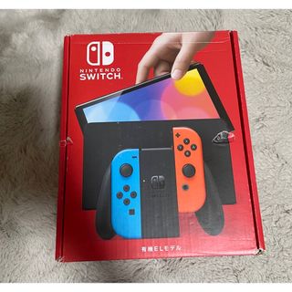 ニンテンドースイッチ(Nintendo Switch)の任天堂Switch EL ネオンカラー新品未使用(家庭用ゲーム機本体)