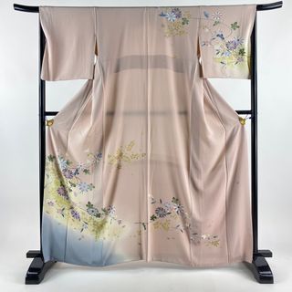 訪問着 身丈161cm 裄丈67cm 正絹 逸品 【中古】(着物)