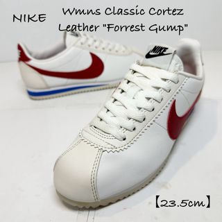 NIKE - 美品★ナイキ★コルテッツレザー★フォレストガンプ★807471★白赤青★23.5