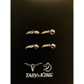 タディアンドキング(TADY&KING)のtady&king silver k18 ビーズ　廃盤ビーズ(ネックレス)