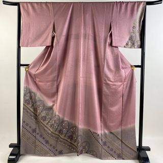 訪問着 身丈166cm 裄丈67cm 正絹 名品 【中古】(着物)