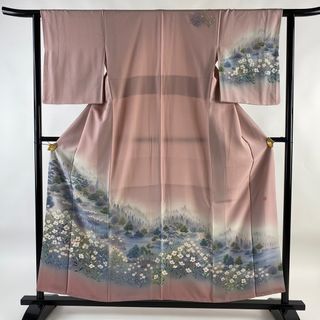 訪問着 身丈156cm 裄丈61cm 正絹 美品 秀品 【中古】(着物)