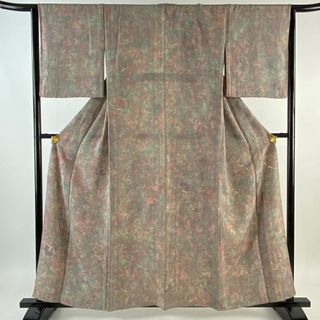 小紋 身丈160cm 裄丈65.5cm 正絹 美品 名品 【中古】