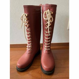 ILSE JACOBSEN（イルセヤコブセン）レインブーツ美品size38(レインブーツ/長靴)