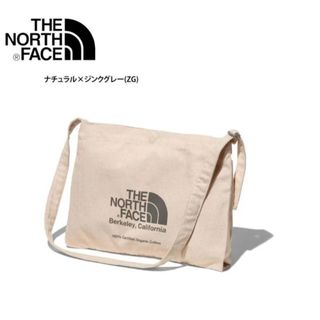 THE NORTH FACE - 【THE NORTH FACE】ミュゼットバッグ　オーガニックコットン　グレー