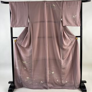 訪問着 身丈172cm 裄丈67cm 正絹 秀品 【中古】(着物)