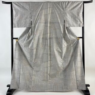 紬 身丈168cm 裄丈65cm 正絹 美品 秀品 【中古】(着物)