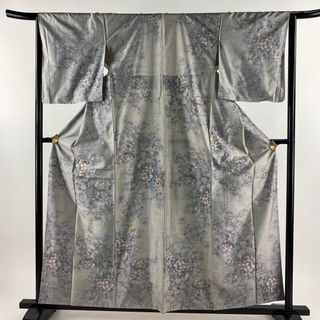 紬 身丈160cm 裄丈64.5cm 正絹 美品 秀品 【中古】(着物)