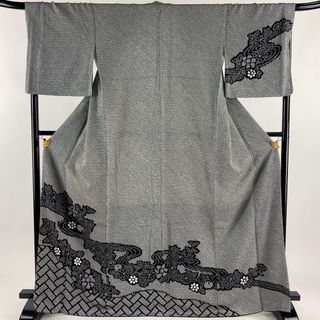 訪問着 身丈169cm 裄丈68.5cm 正絹 秀品 【中古】(着物)