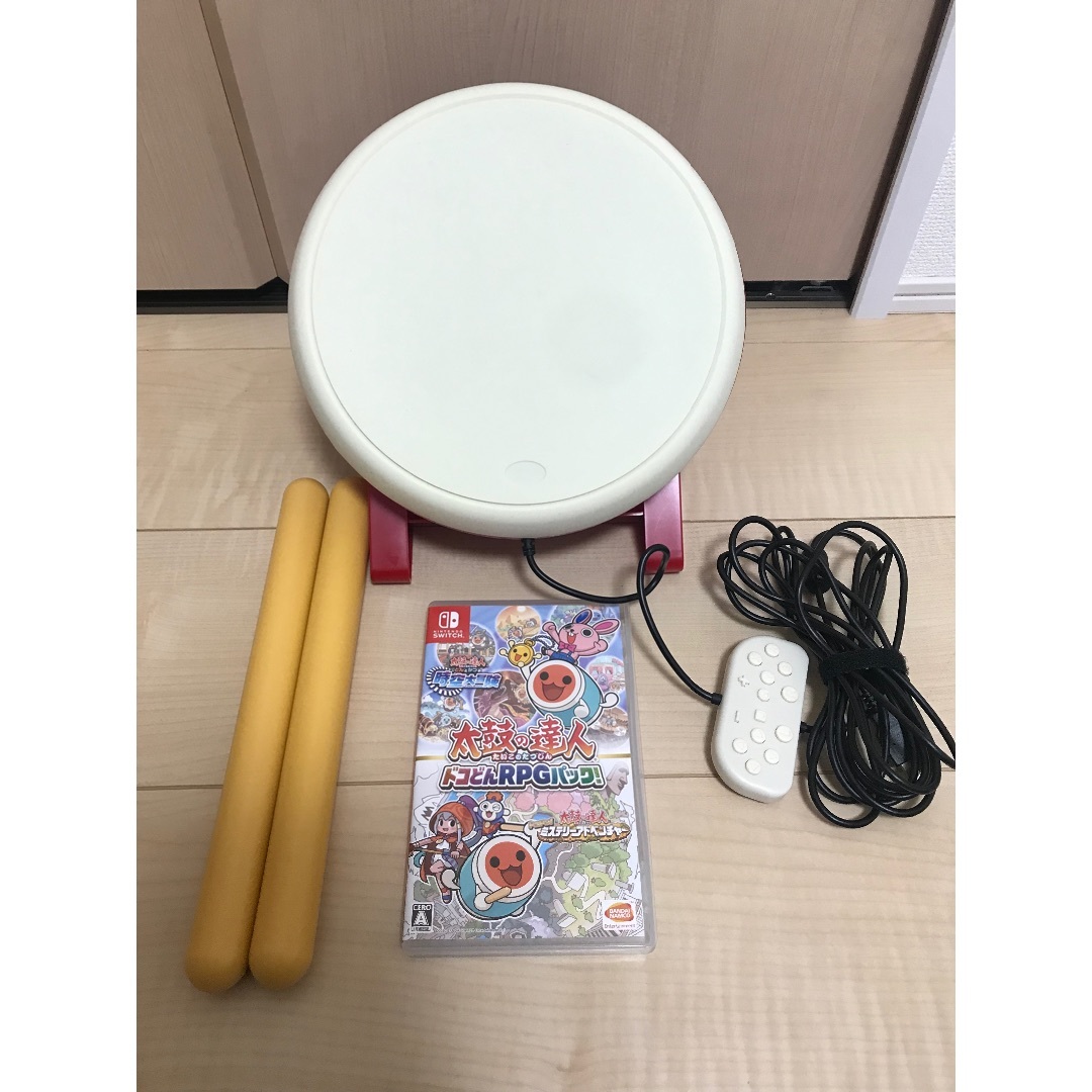 Nintendo Switch - 大人気✨太鼓の達人ソフト＋太鼓とバチセット✨