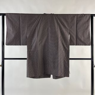 道中着 身丈89.5cm 裄丈61.5cm 正絹 美品 秀品 【中古】(着物)