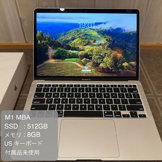 Apple - M1 MacBook Air 512GB シルバー 美品