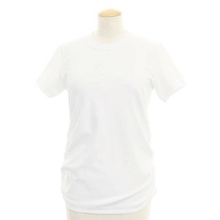 【中古】ノアールケイニノミヤ noir kei ninomiya 2023年春夏 コットン系 半袖Ｔシャツ ホワイト【サイズ表記なし（S位）】【レディース】(Tシャツ(半袖/袖なし))