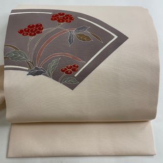 名古屋帯 美品 秀品 正絹 【中古】(帯)