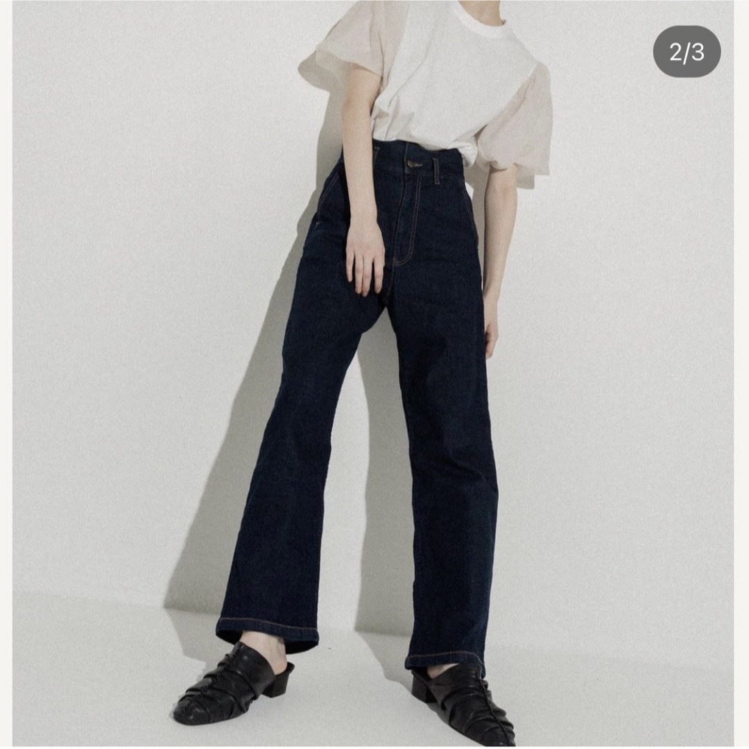 eaphi wave design high waist denimの通販 by りぼん's shop eaphi wave design high waist denimの通販 by りぼん's shop
