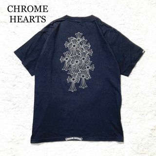 クロムハーツ(Chrome Hearts)の【希少】CHROME HEARTS Tシャツ 半袖 黒 セメタリークロス L(Tシャツ/カットソー(半袖/袖なし))