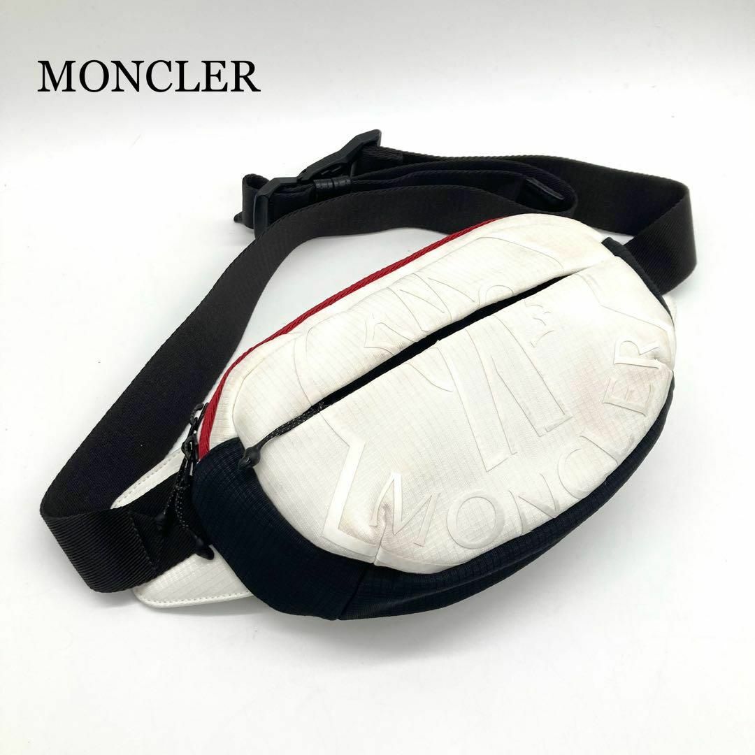 MONCLER - 【現行☆定番】モンクレール ウエストバッグ ボディ MONCLER - 【現行☆定番】モンクレール ウエストバッグ ボディ