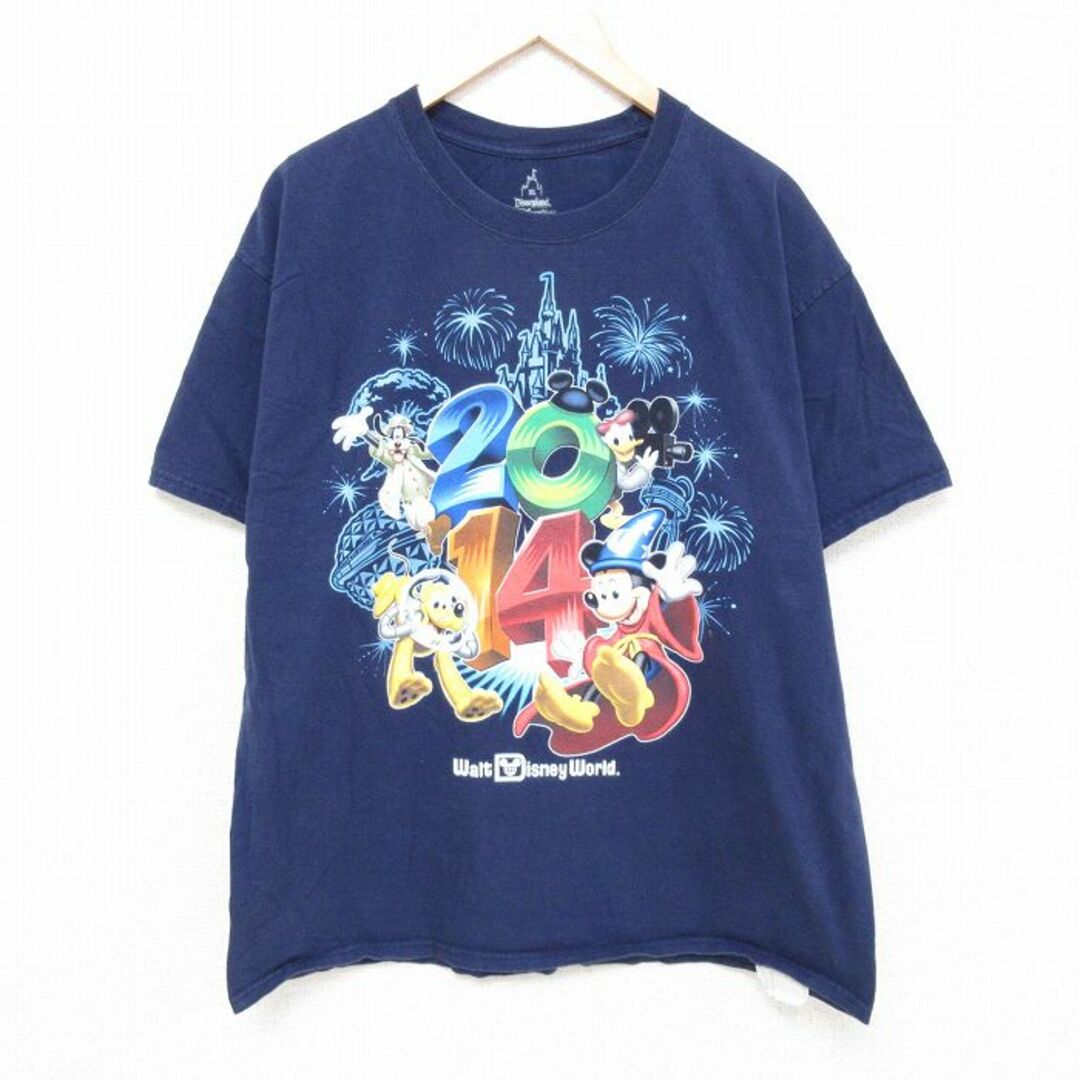 Disney - XL☆古着 ヘインズ Hanes 半袖 Tシャツ メンズ Disney - XL☆古着 ヘインズ Hanes 半袖 Tシャツ メンズ