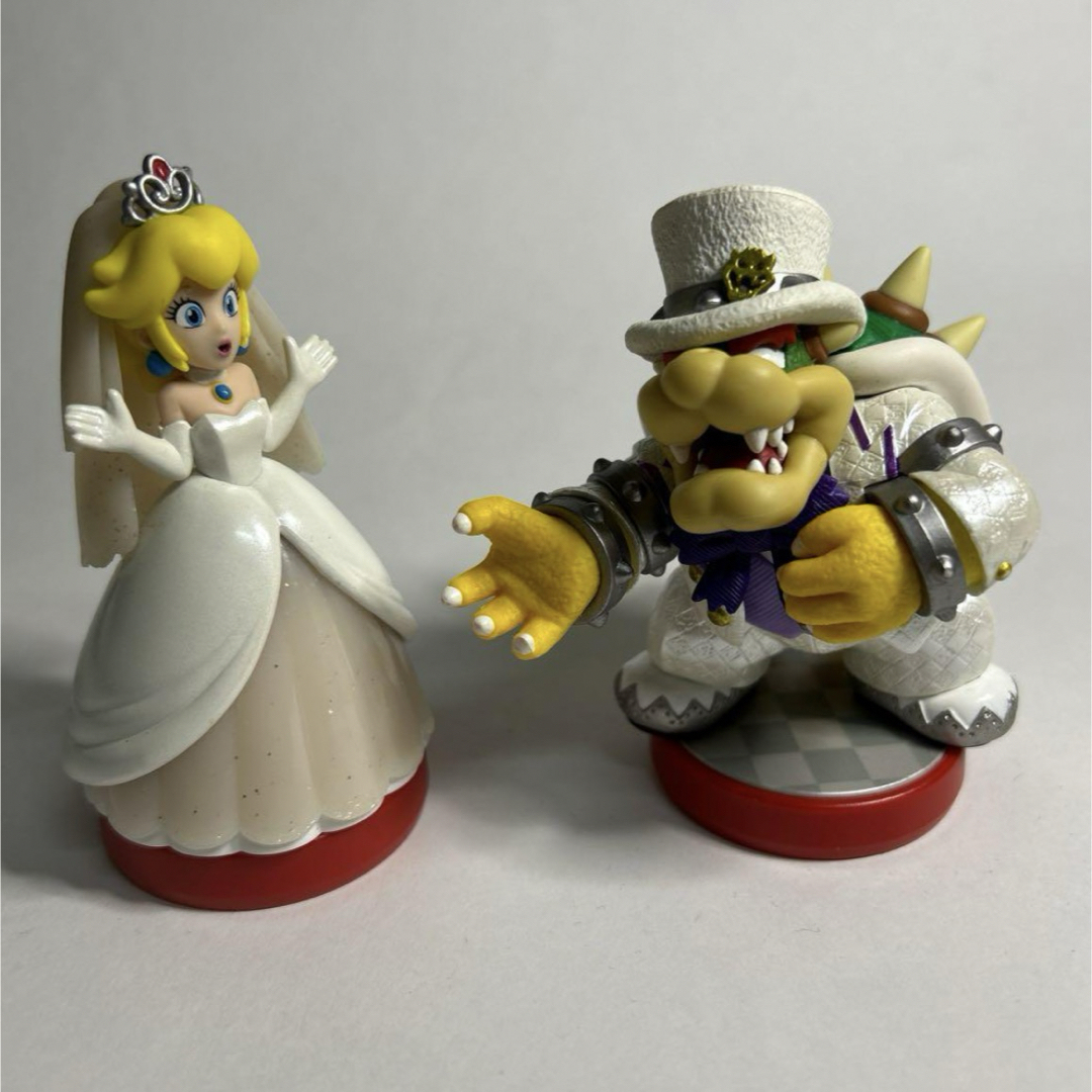 amiibo ウェディングスタイル ピーチ姫&クッパの通販 by amiibo ウェディングスタイル ピーチ姫&クッパの通販 by