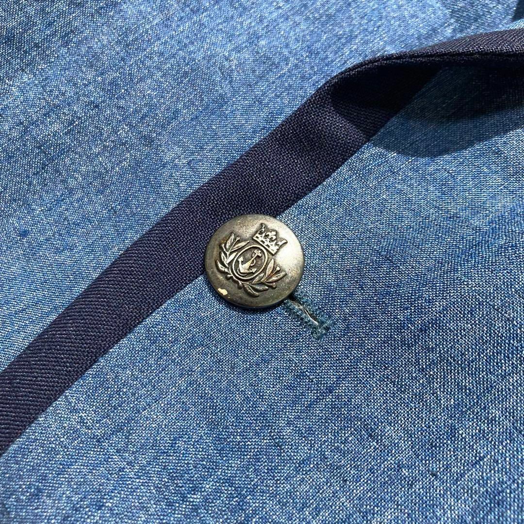 LARDINI - 【美品】LARDINI ラルディーニ ジャケット ブルー 青 LARDINI - 【美品】LARDINI ラルディーニ ジャケット ブルー 青