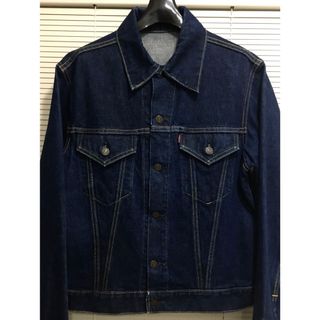 リーバイス(Levi's)の【1WASH】真紺 557 表記40 60年代 ビッグサイズ ドス黒 リーバイス(Gジャン/デニムジャケット)