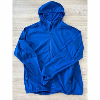 ユニクロ(UNIQLO)のユニクロ メンズ XL メッシュ パーカー ブルー(パーカー)