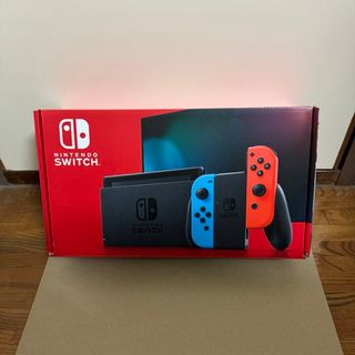 ニンテンドースイッチ(Nintendo Switch)の【中古美品】Nintendo Switch 本体(動作良好)(家庭用ゲーム機本体)