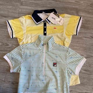 ellesse - 【新品、中古】2枚セット 速乾ellesse & FILA