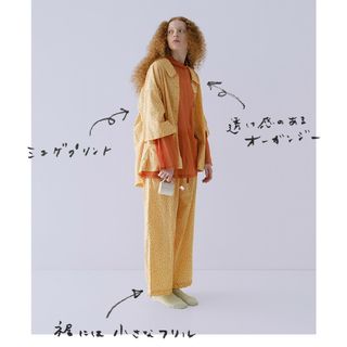 ネストローブ(nest Robe)のネストローブ❣️コットンミュゲプリントブラウス(シャツ/ブラウス(長袖/七分))