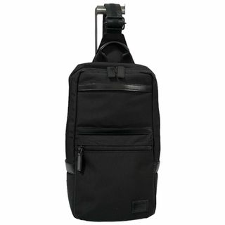 6240 美品 PORTER BOND スリングショルダーバッグ ブラック(ショルダーバッグ)