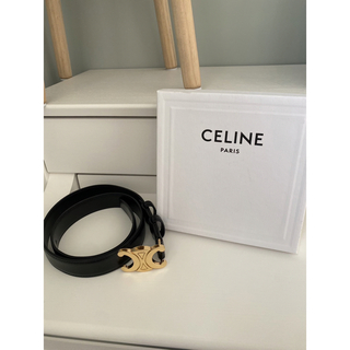 celine - CELINE トリオンフ ベルト 70