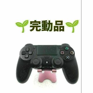 PS4 コントローラー DUALSHOCK4 純正 ブラック　b-044(その他)