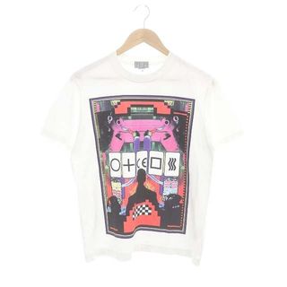 シーイー MD TELEKOM Tシャツ プリント 半袖 S 白 ホワイト(Tシャツ/カットソー(半袖/袖なし))