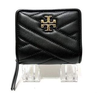 Tory Burch - TORY BURCH(トリーバーチ) 2つ折り財布 - 56820 黒 ラウンドファスナー レザー