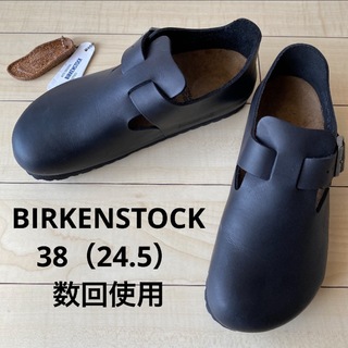 ビルケンシュトック(BIRKENSTOCK)のBIRKENSTOCK  ビルケンシュトック　ロンドン　38  24.5(ローファー/革靴)