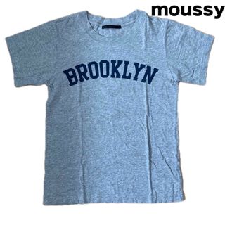 moussy - moussy グレーTシャツ