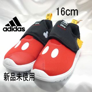 アディダス(adidas)のadidas × Disney Suru365 ミッキースリッポン16cm(スリッポン)