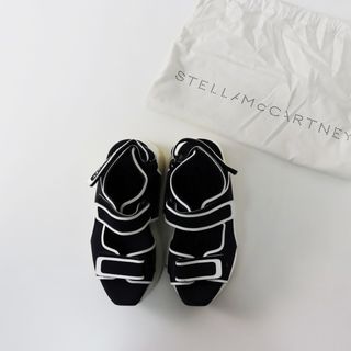 ステラマッカートニー(Stella McCartney)の美品 ステラマッカートニー STELLA McCARTNEY Eclypse エクリプス 厚底サンダル 35/ブラック スポーティ デザイナーズ【2400013889650】(サンダル)