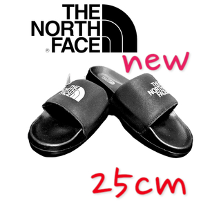 ザノースフェイス(THE NORTH FACE)の韓国限定　ノースフェイス　サンダル　スリッパ　ブラック　25cm(サンダル)