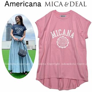 アメリカーナ(AMERICANA)のMICANA アメリカーナ mica&deal カレッジ Tシャツ マイカーナ(Tシャツ(半袖/袖なし))