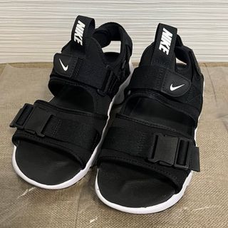 ナイキ(NIKE)のNIKE  24cm ブラック WMNS NIKE CANYON SANDAL(サンダル)