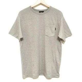 ザノースフェイス(THE NORTH FACE)のTHE NORTH FACE(ノースフェイス) 半袖Tシャツ サイズL メンズ - グレー クルーネック(Tシャツ/カットソー(半袖/袖なし))