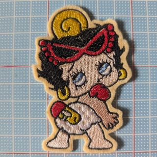 ベティブープ(Betty Boop)のHysmini Betty ワッペン アイロン刺繍ワッペン 2(キャラクターグッズ)