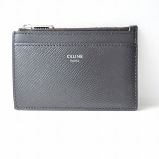 セリーヌ(celine)のCELINE(セリーヌ) コインケース ジップ付きカードホルダー 黒 レザー(コインケース)