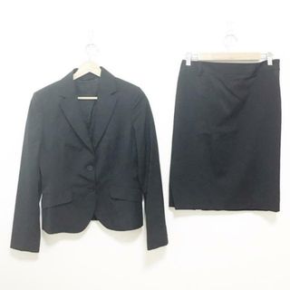 PaulSmith BLACK(ポールスミスブラック) スカートスーツ レディース - 黒 肩パッド(スーツ)