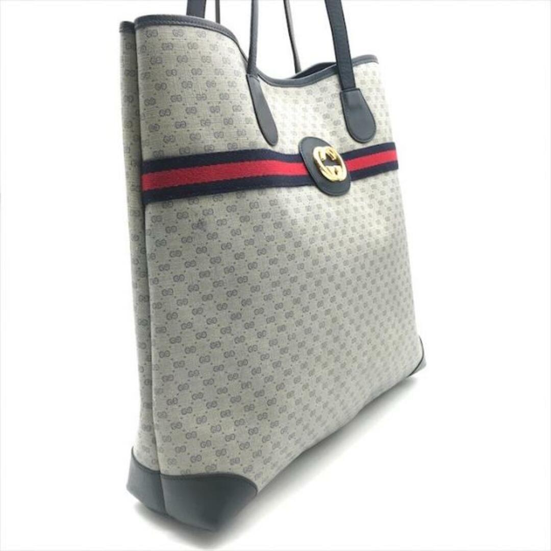 ☆良品☆ GUCCI グッチ PVC×レザー ハンドバッグ トートバッグ ☆良品☆ GUCCI グッチ PVC×レザー ハンドバッグ トートバッグ