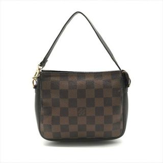 ルイヴィトン(LOUIS VUITTON)の良品 LOUISVUITTON ルイヴィトン ダミエ トゥルース コスメ ポーチ ハンド バッグ ブラウン k1972(ハンドバッグ)