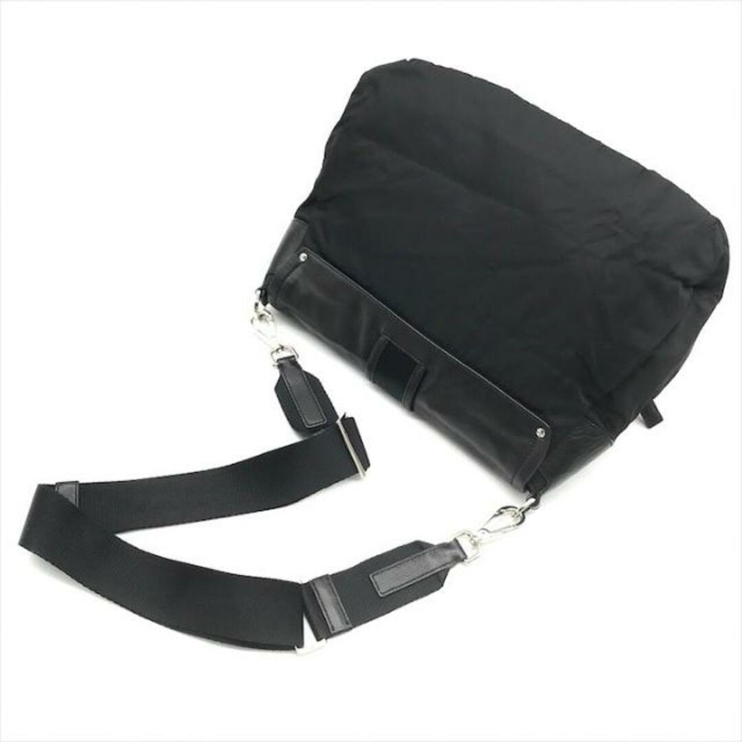 PRADA - 美品 PRADA プラダ 三角ロゴ ナイロン テスート レザー PRADA - 美品 PRADA プラダ 三角ロゴ ナイロン テスート レザー