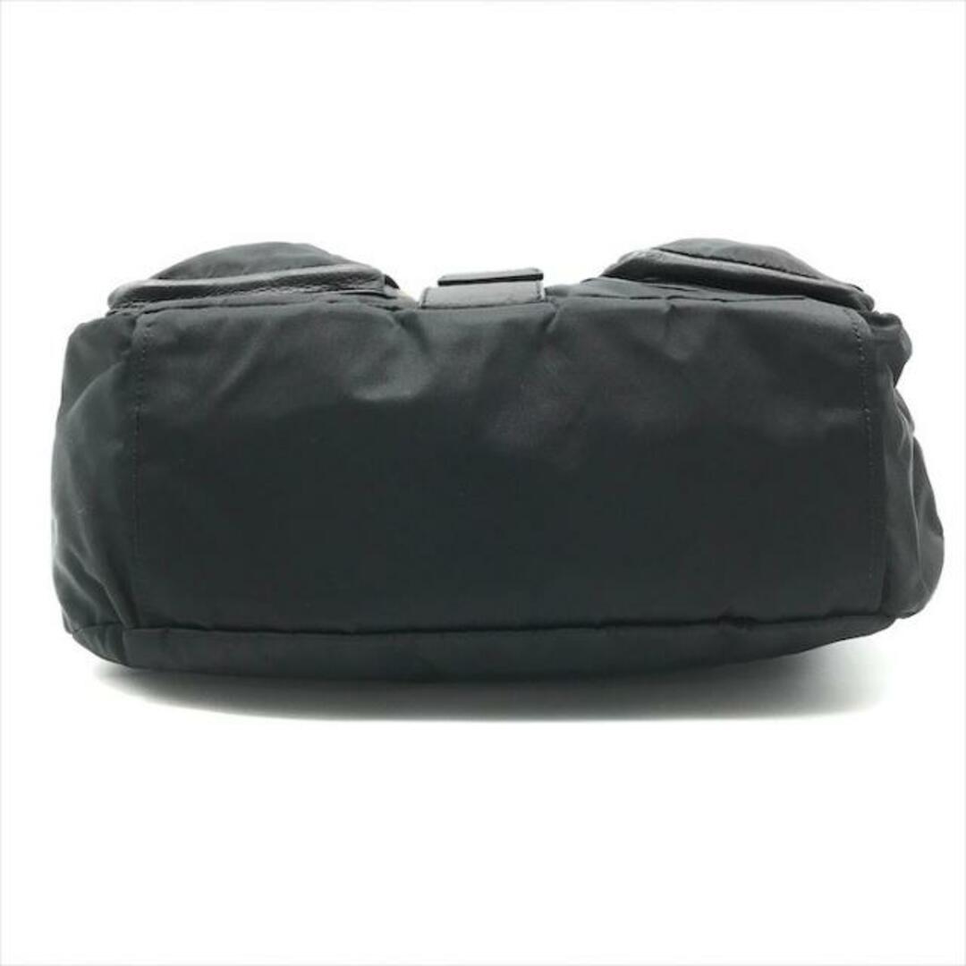 PRADA - 美品 PRADA プラダ 三角ロゴ ナイロン テスート レザー PRADA - 美品 PRADA プラダ 三角ロゴ ナイロン テスート レザー