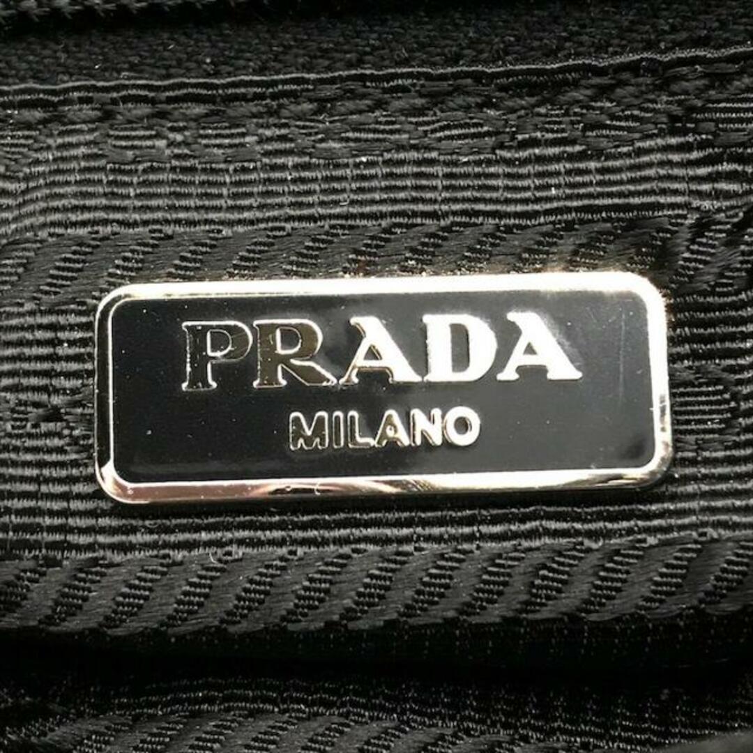 PRADA - 美品 PRADA プラダ 三角ロゴ ナイロン テスート レザー PRADA - 美品 PRADA プラダ 三角ロゴ ナイロン テスート レザー